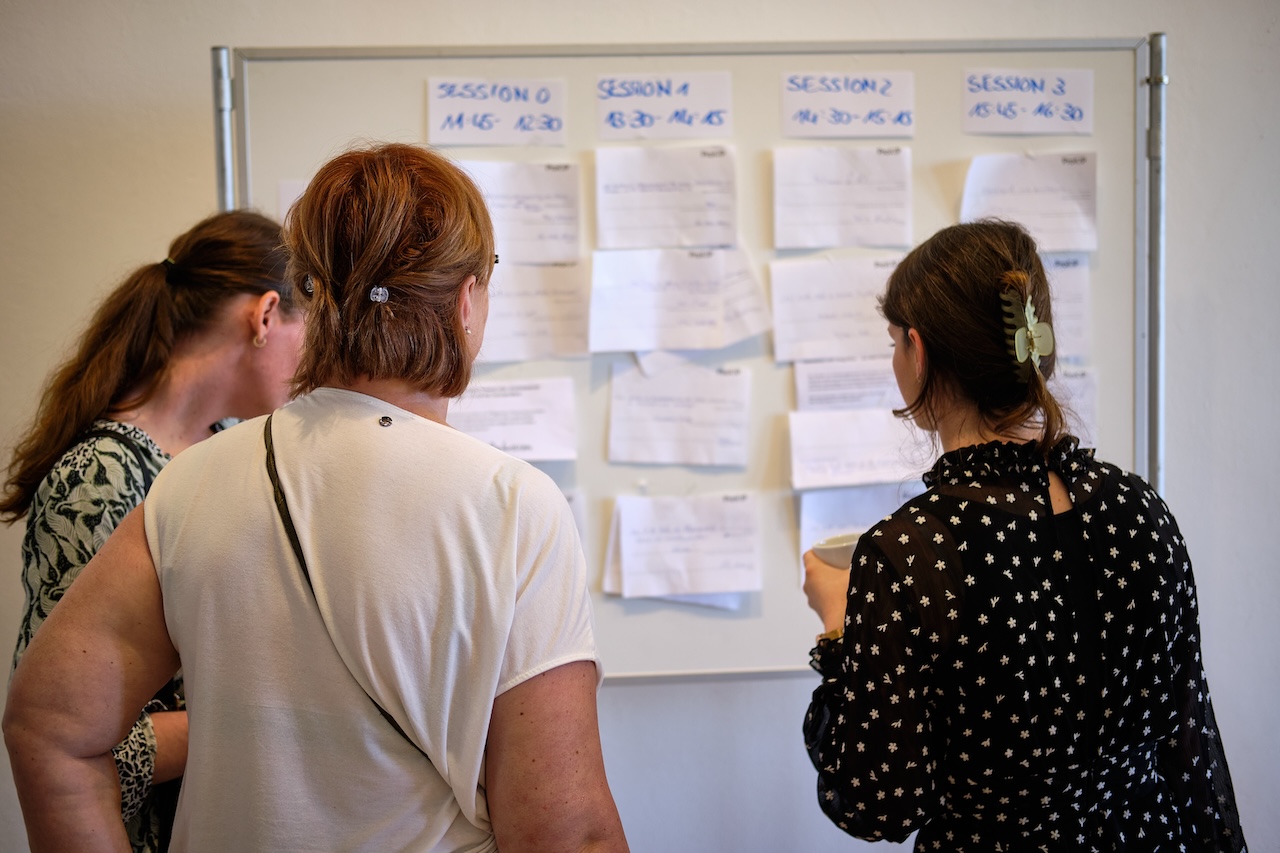 Gruppenfoto der Teilnehmenden des KIP-Barcamps am 26. September 2023